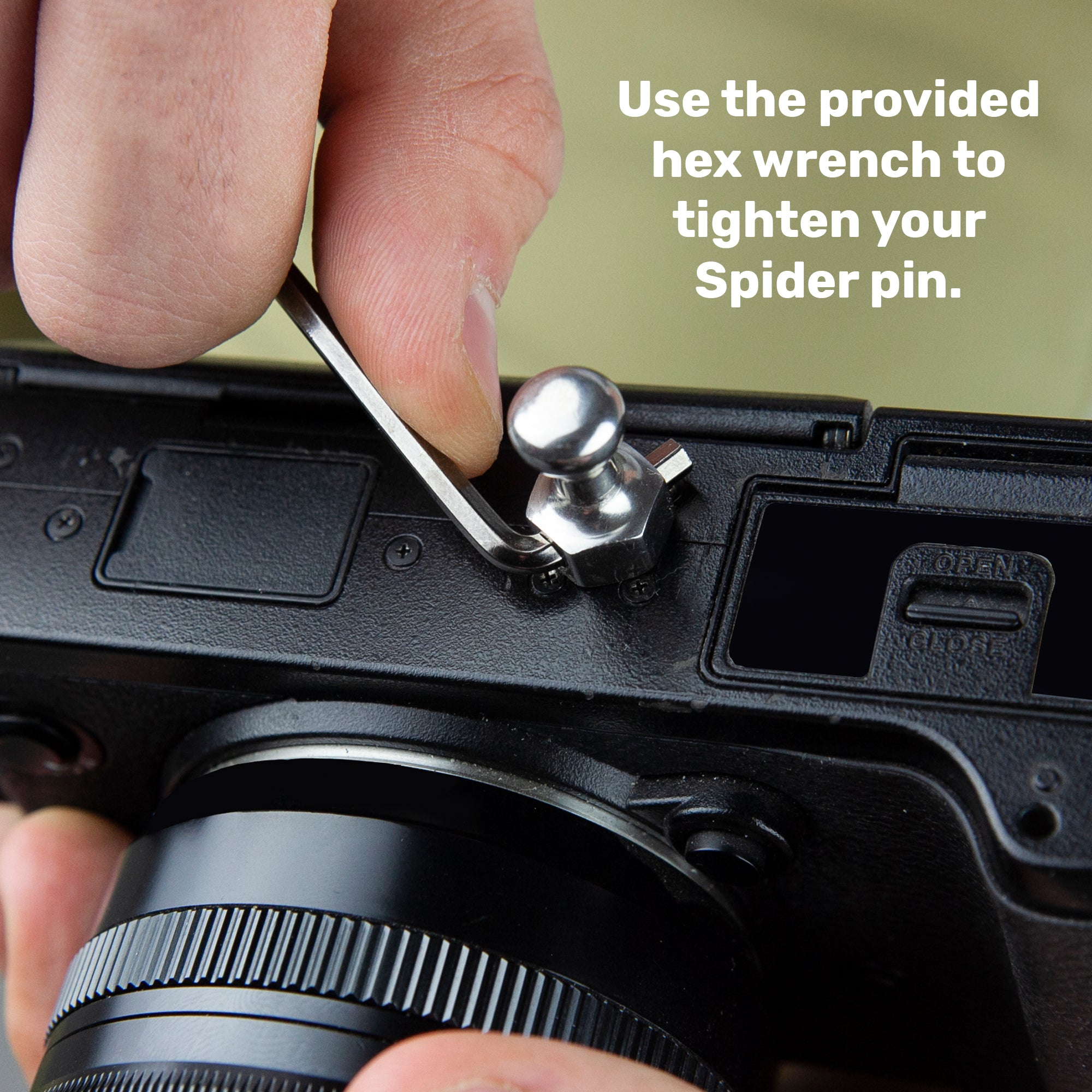 190LM: Spider-X Belt Holster + Accessory Pin Kit